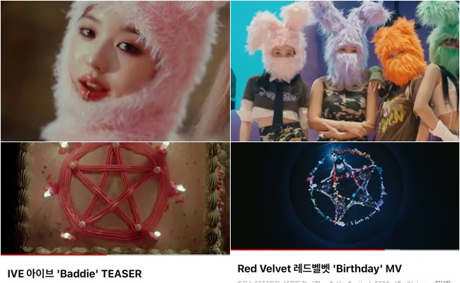 IVE的「Baddie」MV涉嫌抄襲Red Velvet？韓網友指出與「Birthday」有相似之處