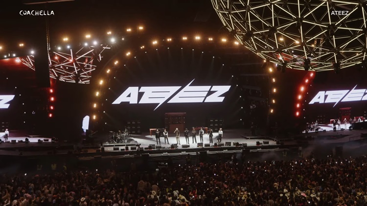 ATEEZ第二次登上美國科切拉舞台！"感覺音樂沒有界限"