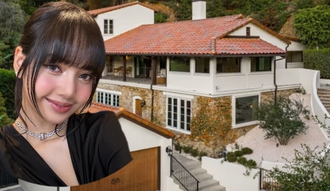 BLACKPINK Lisa在美國加州比佛利山莊購買豪宅！
